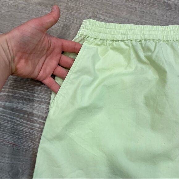 Bp Sweat Shorts in Lime Summer Lightweight Cooton - Picture 3 of 6